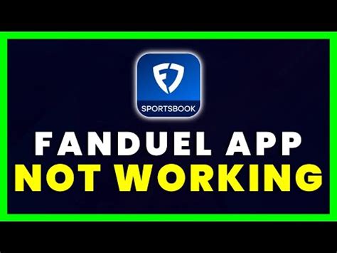 fanduel not loading|Fanduel outage and reported problems map .